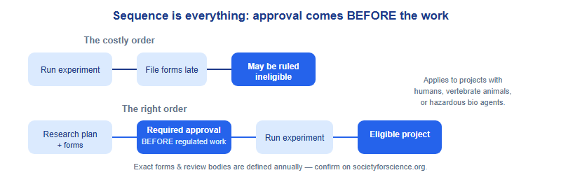 ISEF Forms and Approvals: The Paperwork That Quietly Disqualifies Strong Projects (2026)
